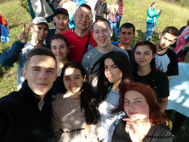 Організатори свята - студенти старшокурсники та викладач Яворівський Р.Л.